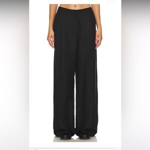 Lioness La Quinta Pants in Black Wide-Leg Trousers